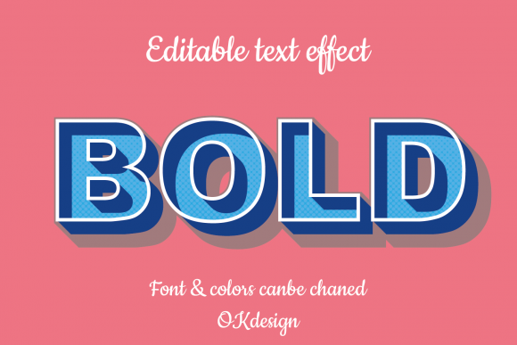 Download BOLD Retro Style Text Effect Preset Ai - Retro Collection